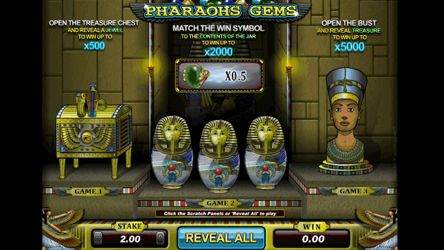 Pharaohs Gems 5
